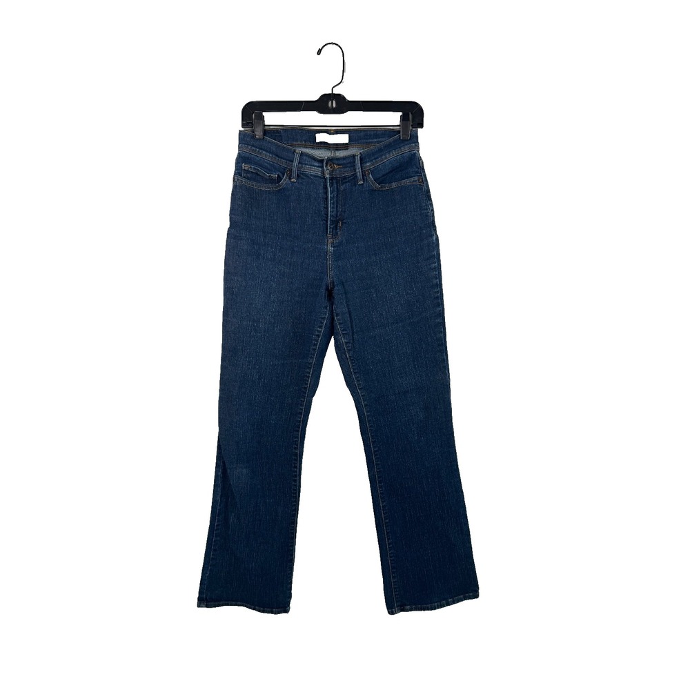 Levi's‎ 512 Perfectly Slimming Bootcut Jeans Women 8M 29x32 Blue Denim Stretch